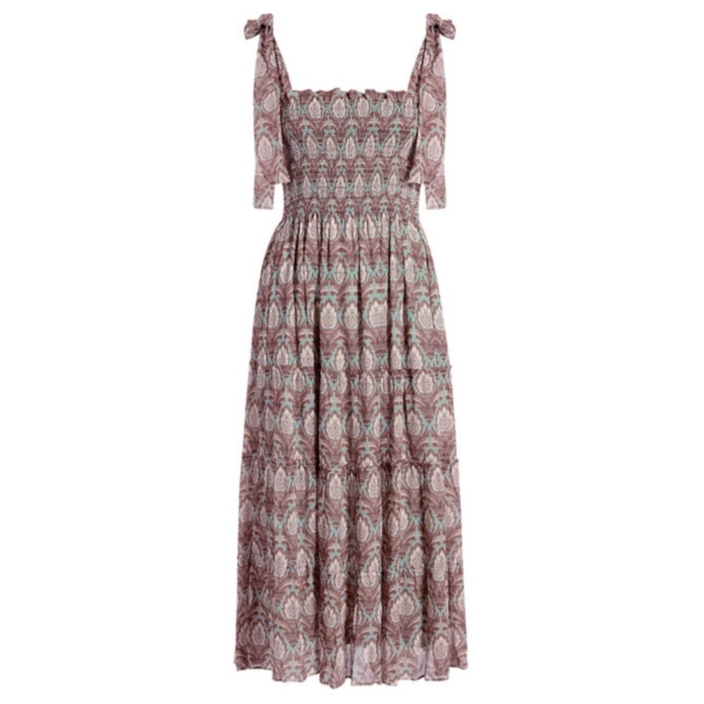 Hill House Ribbon Ellie Nap Dress. Pinecone Sage. S. NWT. - Picture 4 of 9